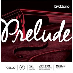 Струны DAddario Prelude Cello A String 1/2 Size Medium