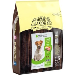 Корм для собак Home Food Adult Mini Lamb/Rice 1.6&nbsp;кг