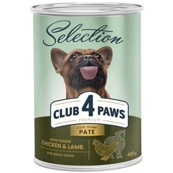 Корм для собак Club 4 Paws Selection Adult Chicken/Lamb 400 g 1&nbsp;шт