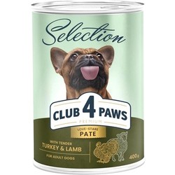 Корм для собак Club 4 Paws Selection Adult Turkey/Lamb 400 g 1&nbsp;шт