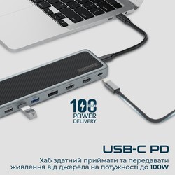 Картридеры и USB-хабы Promate ApexHub-MST