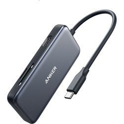 Картридеры и USB-хабы ANKER Premium 5-in-1 USB-C Hub