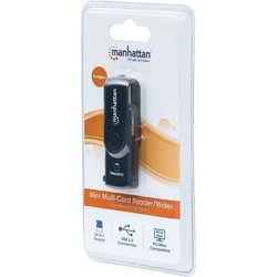 Картридеры и USB-хабы MANHATTAN USB 3.0 Mini Multi-Card Reader