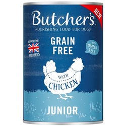 Корм для собак Butchers Grain Free Can Junior Chicken in Jelly 400 g 1&nbsp;шт