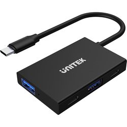 Картридеры и USB-хабы Unitek uHUB Q4 Advanced 4-in-1 USB-C Hub in 10Gbps