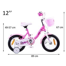 Детские велосипеды Royal Baby Chipmunk MM Girls 12 (красный)