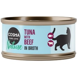 Корм для кошек Cosma Pure Love Nature Tuna/Beef 6 pcs