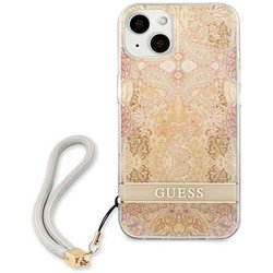 Чехлы для мобильных телефонов GUESS Flower Strap for iPhone 13 mini