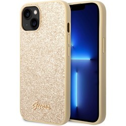 Чехлы для мобильных телефонов GUESS Glitter Script for iPhone 14 Plus