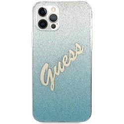 Чехлы для мобильных телефонов GUESS Glitter Gradient Script for iPhone 12 Pro Max