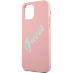 Чехлы для мобильных телефонов GUESS Silicone Vintage Script for iPhone 12 Pro Max