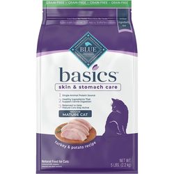 Корм для кошек Blue Buffalo Basics Mature Indoor Turkey 2.2 kg