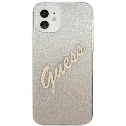 Чехлы для мобильных телефонов GUESS Glitter Gradient Script for iPhone 12 mini