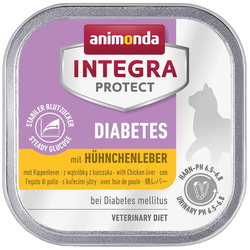 Корм для кошек Animonda Integra Protect Diabetes Chicken Liver 100 g