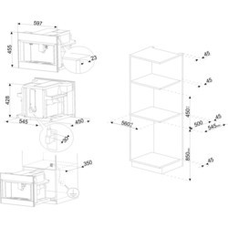 Встраиваемые кофеварки Smeg CMS4104G