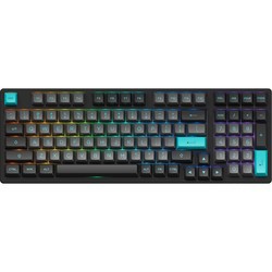 Клавиатуры Akko Black&Cyan 3098N TTC  Honey Switch