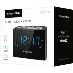 Радиоприемники и настольные часы Kruger&Matz KM 821