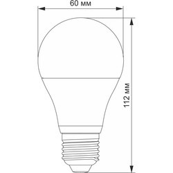 Лампочки Videx A60e 10W 4100K E27 Sensor