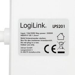 Сетевые фильтры и удлинители LogiLink LPS201