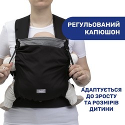 Слинги и кенгуру Chicco Skin Fit (черный)