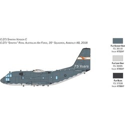 Сборные модели (моделирование) ITALERI C-27J Spartan/G.222 (1:72)