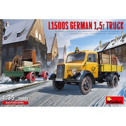 Сборные модели (моделирование) MiniArt L1500S German 1.5t Truck (1:35)
