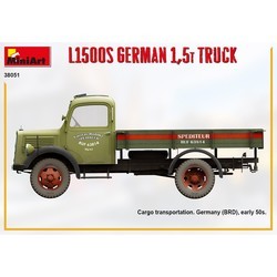 Сборные модели (моделирование) MiniArt L1500S German 1.5t Truck (1:35)