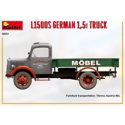 Сборные модели (моделирование) MiniArt L1500S German 1.5t Truck (1:35)