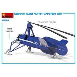 Сборные модели (моделирование) MiniArt Cierva C.30 with Winter Ski (1:35)