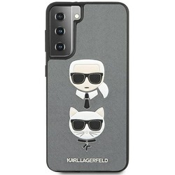 Чехлы для мобильных телефонов Karl Lagerfeld Saffiano Karl & Choupette for Galaxy S21+
