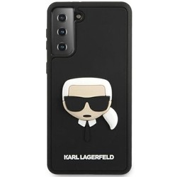 Чехлы для мобильных телефонов Karl Lagerfeld 3D Rubber Karl&apos;s Head for Galaxy S21+