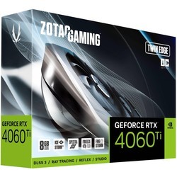 Видеокарты ZOTAC GeForce RTX 4060 Ti 8GB Twin Edge OC