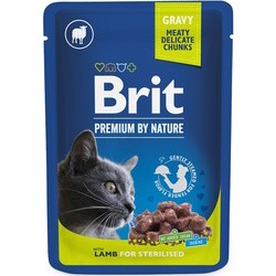 Корм для кошек Brit Premium Pouch Sterilised Lamb 100 g