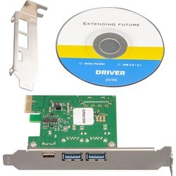 PCI-контроллеры Frime ECF-PCIEtoUSB007.LP