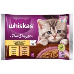 Корм для кошек Whiskas Pure Delight Junior Poultry Frikas in Jelly 4 pcs