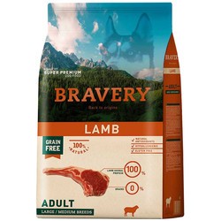 Корм для собак Bravery Adult Large/Medium Lamb 4&nbsp;кг