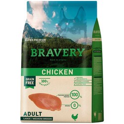 Корм для собак Bravery Adult Large/Medium Chicken 4&nbsp;кг