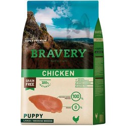 Корм для собак Bravery Puppy Large/Medium Chicken 4&nbsp;кг