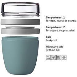 Пищевые контейнеры Mepal Ellipse Lunchpot Mini