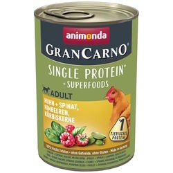 Корм для собак Animonda GranCarno Superfoods Chicken/Spinach/Raspberry 400 g