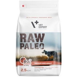 Корм для собак VetExpert Raw Paleo Adult Medium Turkey 2.5 kg