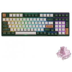 Клавиатуры Akko World Tour London 3098S  CS Jelly Pink Switch (розовый)