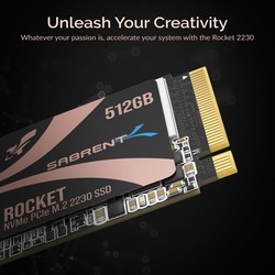 SSD-накопители Sabrent Rocket NVMe 2230 SB-2130-512 512&nbsp;ГБ
