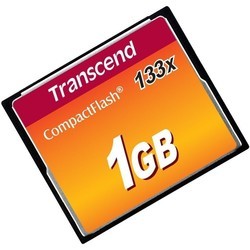 Карты памяти Transcend CompactFlash 133x 1&nbsp;ГБ