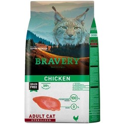 Корм для кошек Bravery Adult Sterilized Grain Free Chicken  7 kg