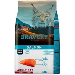 Корм для кошек Bravery Adult Sterilized Grain Free Salmon  7 kg