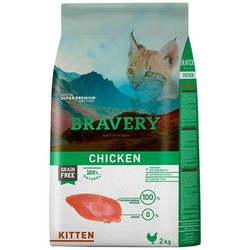 Корм для кошек Bravery Kitten Grain Free Chicken 2 kg