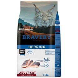 Корм для кошек Bravery Adult Sterilized Grain Free Herring  7 kg