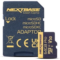 Карты памяти NEXTBASE U3 Industrial Grade microSD 64&nbsp;ГБ