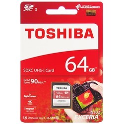Карты памяти Toshiba Exceria N302 16&nbsp;ГБ